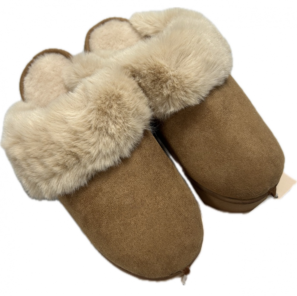 Тапки домашние Gemelli Пухнастик р.36/37 бежевый