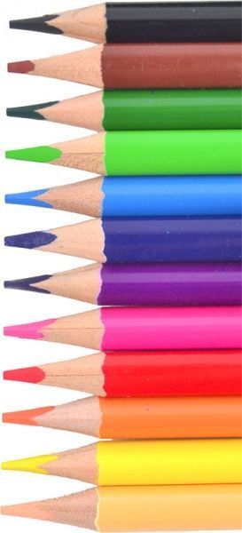 Набор карандашей цветные 24 шт. шестигранные Milan