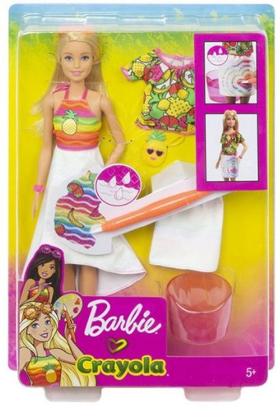 Лялька Barbie Crayola Rainbow Fruit Surprise