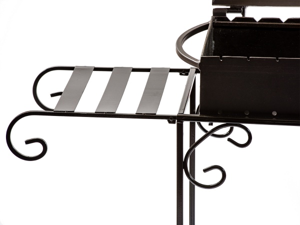 Мангал-барбекю Metalzavod Мангал-барбекю MB12-4D на 12 шампуров 4 мм на дровнице