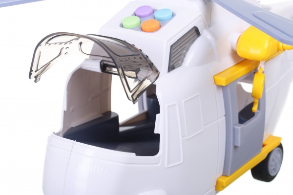 Игровой набор Shantou Пожежний вертоліт-гараж зі звуковими ефектами OTB0581802