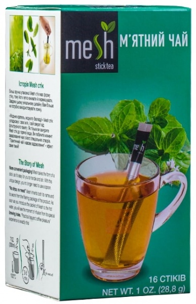 Чай MESH м’ятний 16 шт. 28,8 г 