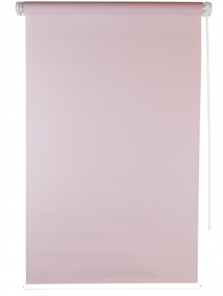 Ролета мини Лен Розовый актик 57x160 см розовая 