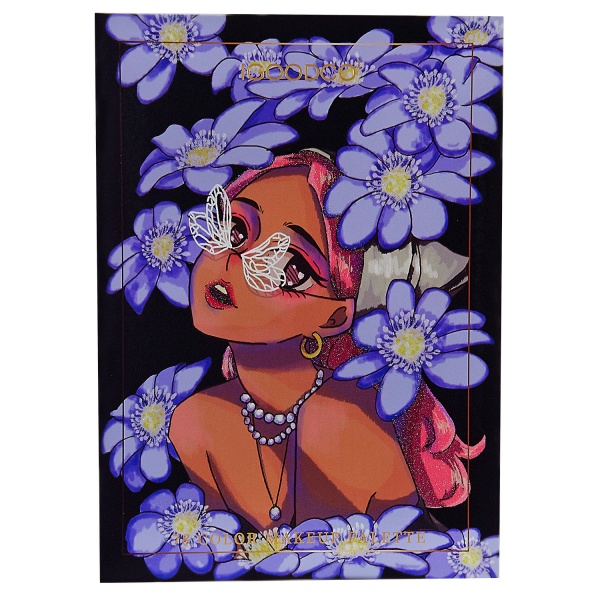 Косметичний набір Shantou IG2911 палетка тіней 78 кольорів + пензлик