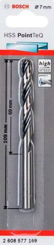 Свердло по металу Bosch HSS PointTeQ 69x109 мм 7 мм 2608577169