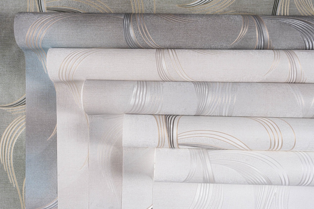 Обои виниловые на флизелиновой основе Славянские обои Le Grand platinum Мадейра 8751-01 1,06x10,05 м