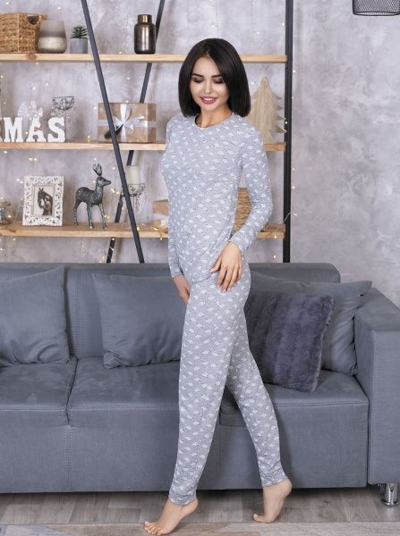 Пижама женская Roksana Forest 604/16688 р. XXL серый 