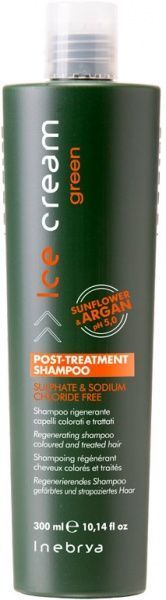 Шампунь INEBRYA Green Post-Treatment Shampoo для окрашенных волос 300 мл