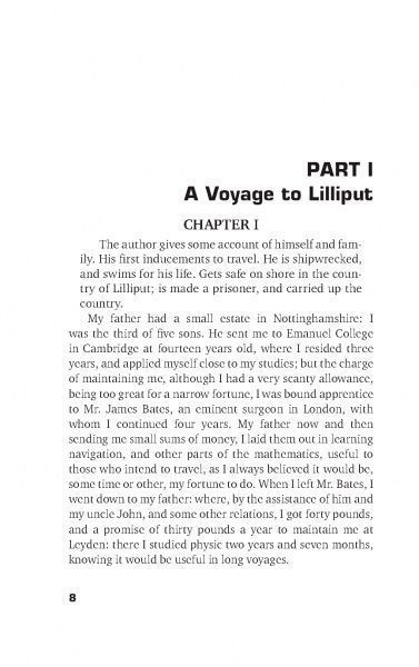 Книга Джонатан Свифт «Gullivers Travels» 978-966-948-327-0