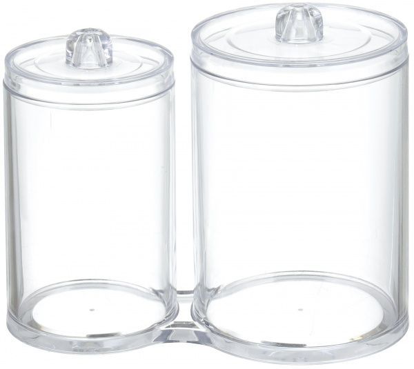 Органайзер для косметики Beauty з кришкою 2 шт. Luna