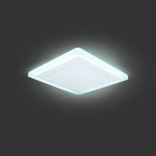 Светильник точечный Gauss Backlight BL125 16 Вт 4000 К белый 