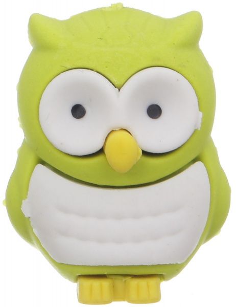 Ластик Сова салатовый