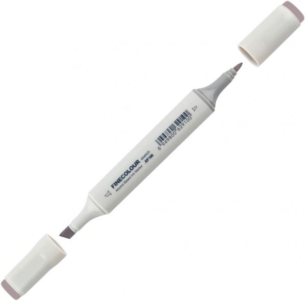 Маркер спиртовий FINECOLOUR Sketch EF100-41 пурпурно-сірий №7 