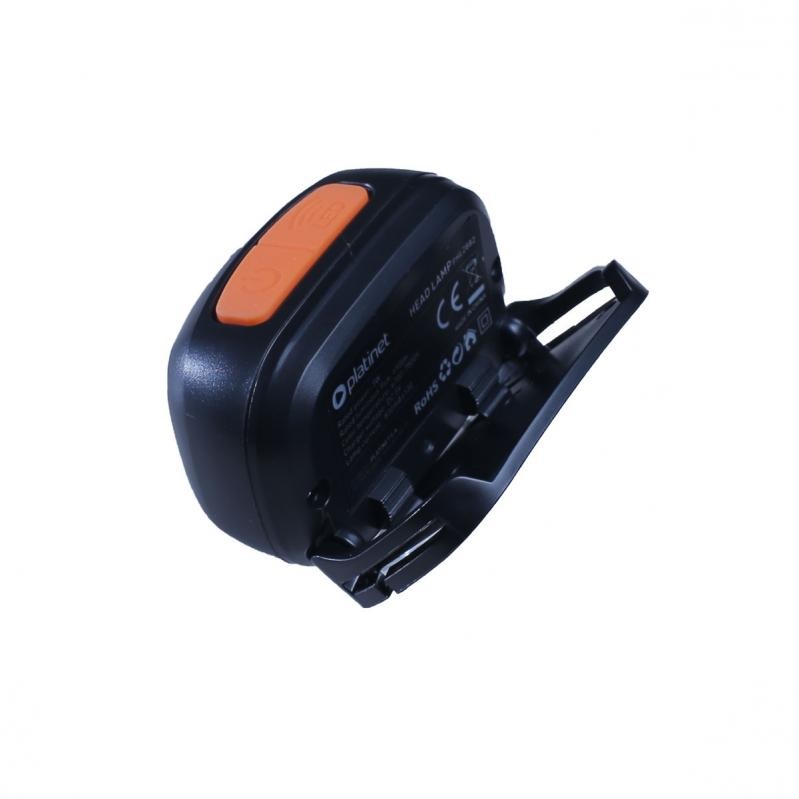 Ліхтар налобний PLATINET 2882 3W 1200mAh IP20 чорний