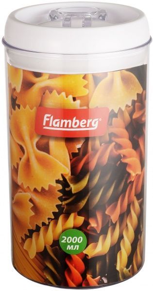 Банка для сипучих Intra Round XL 2300 мл Flamberg
