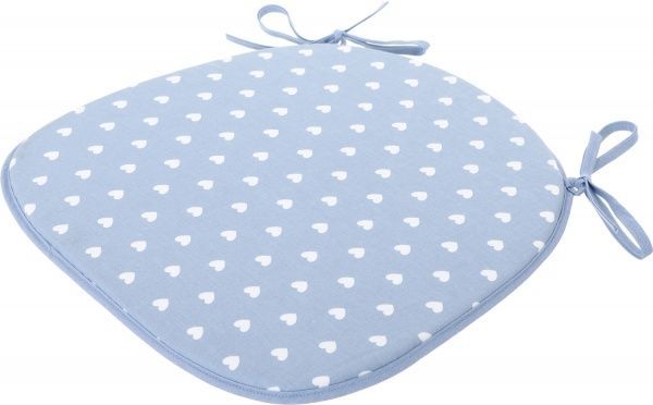 Подушка Indigo Joy 39,5х39,5х2 см блакитна