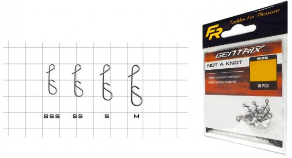 Безузловое соединение Fishing ROI 707-05-2S 10 шт. (707-05-SS)