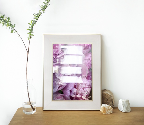 Рамка для фотографії зі склом MARCO decor 5114 1 фото 30х40 см білий 