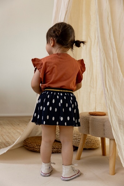 Футболка для дівчаток Dirkje р.92 червоно-коричневий T46401-35 