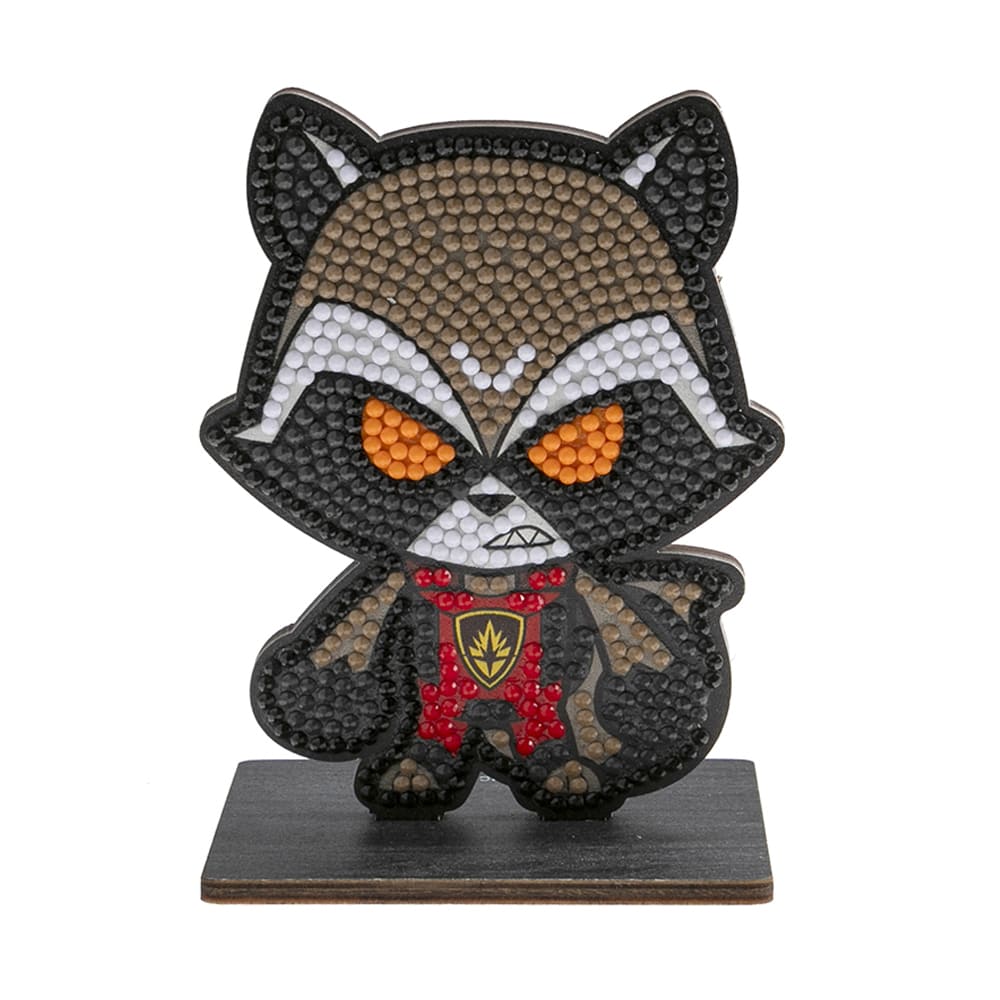 Мозаїка Crystal Art Єнот Ракета CAFGR-MCU012