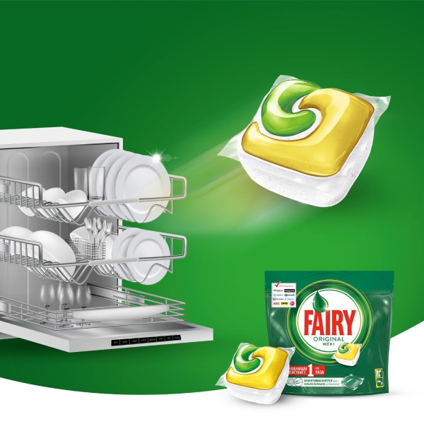 Таблетки для ПММ Fairy Original 84 шт.