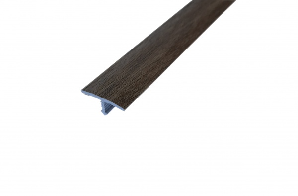 Порожек П31 270 21 King Floor гладкий скрытый крепеж 18x1x2700 мм дуб мокко