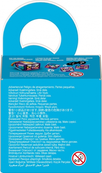 Конструктор LEGO Dots Брелок для сумочки «Дракон» 41939