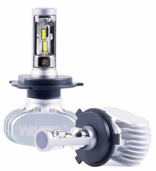 Лампа светодиодная WINSO LED 791400 H4 P43t 12В 50 Вт 2 шт. 6000 K