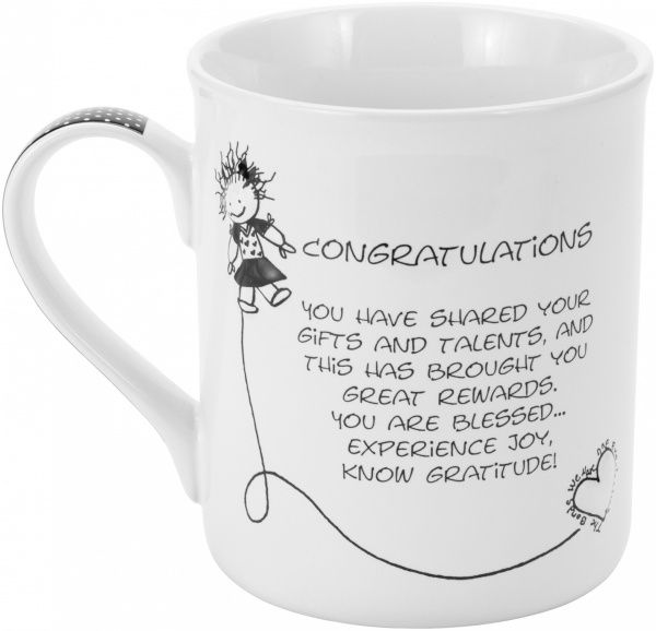 Чашка Поздравляю 450 мл 118008 Enesco