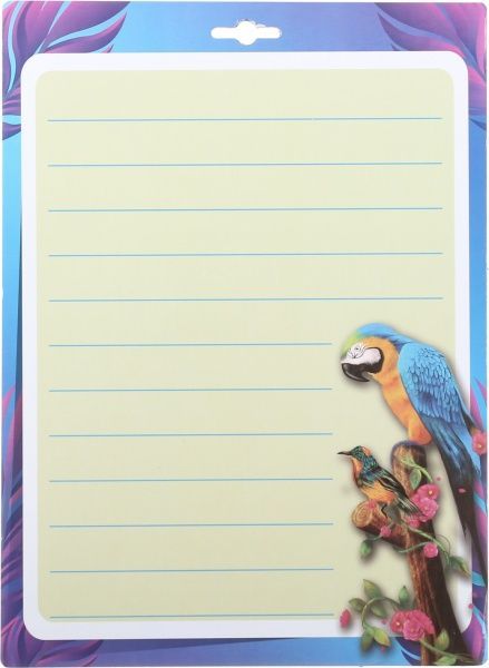 Дошка для нотаток А4 картонна Птахи 070204\SL iTEM