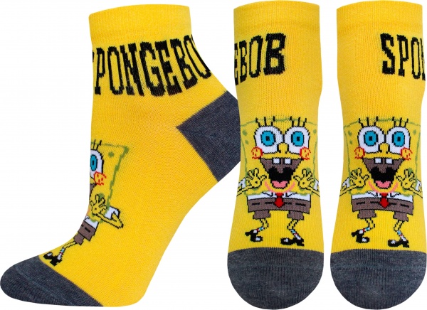 Носки женские Брестские 1146 Spongebob (укороченные) 445 р.25 желтый