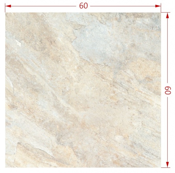 Плитка Ceramika Paradyz Etnic Beige Gres Szkl. Mat. 60x60 (1,44) 