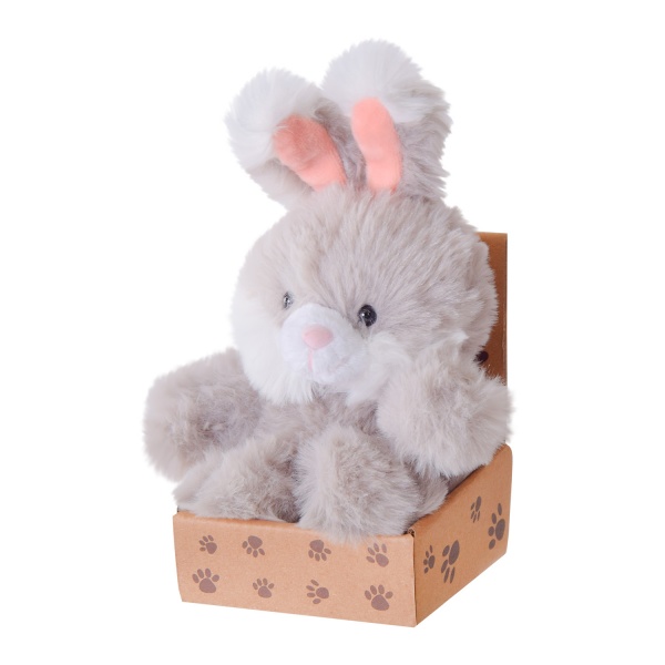 Мягкая игрушка Shantou Зайчик в коробке в ассортименте C30802