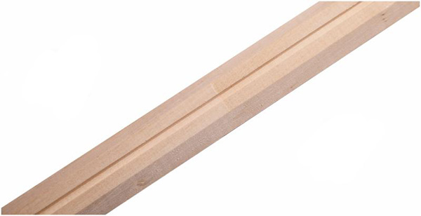 Уголок радиальный Woodprofile внутренний 18х18х2600 мм липа