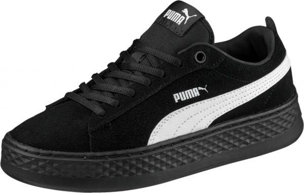 Кеды Puma Smash Platform SD 36648802 р. UK 6,5 черный