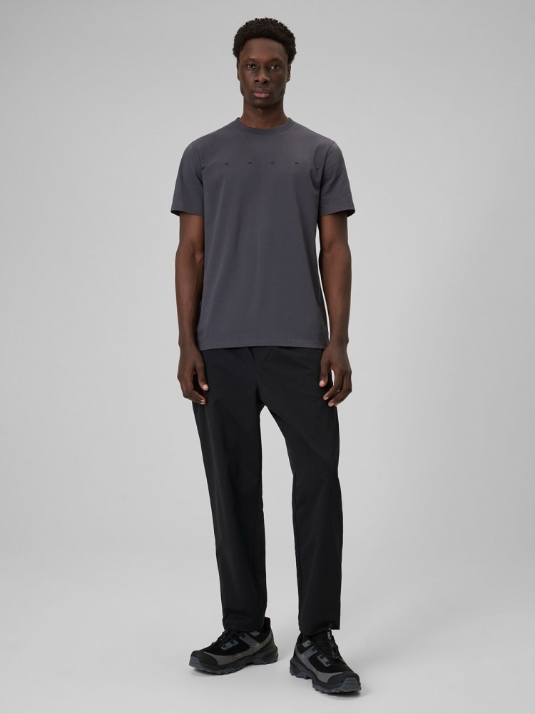 Футболка 4F TSHIRT M2661 4FWSS26TTSHM2661-22S р.XL сірий