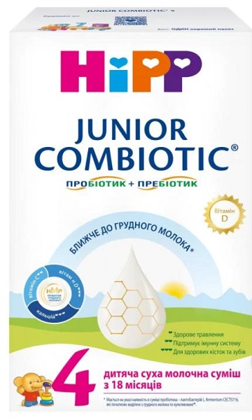 Сухая молочная смесь Hipp Combiotic 4 Junior 500 г