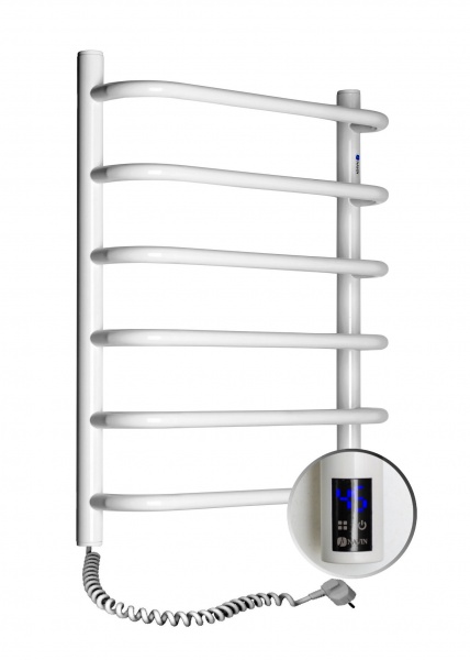 Полотенцесушитель электрический NAVIN Симфония 480х600 Sensor левый белый 12-009133-4860