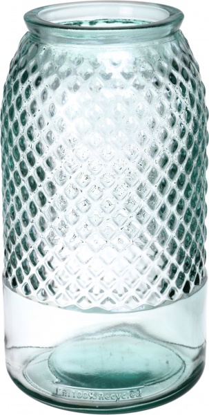 Ваза скляна прозора DIAMANTE 28 см San Miguel