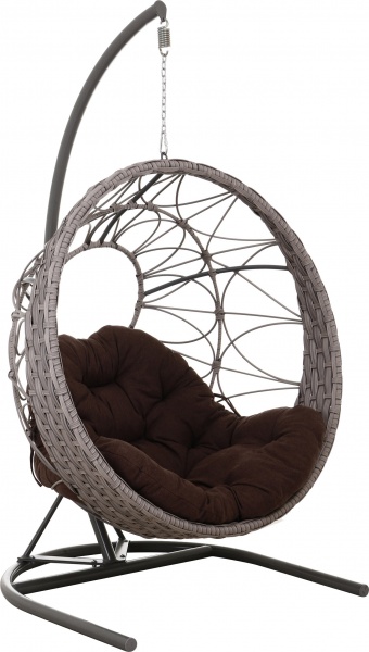 Кресло-кокон Сфера Люкс трио плетение орегон меркурий