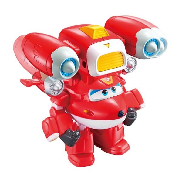 Игровой набор Super Wings Supercharge Articulated Action Vehicle Jett Джетт EU740991V 