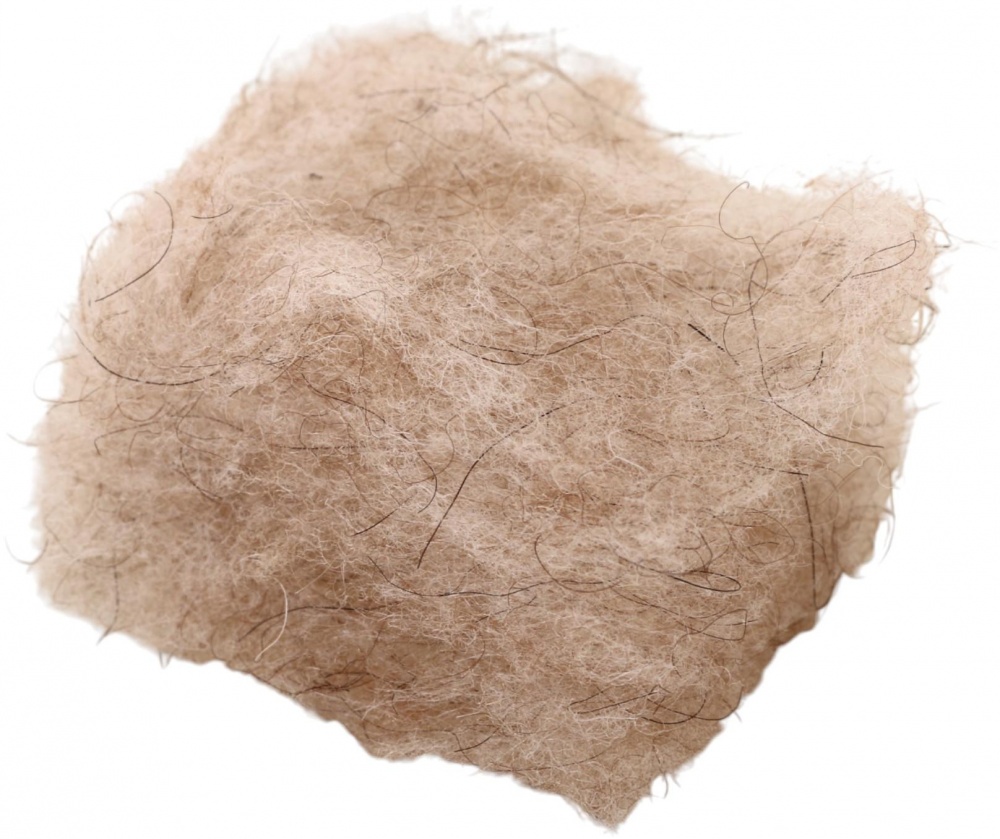 Ковдра верблюжа стьобана 140x205 см Ярослав бежевий