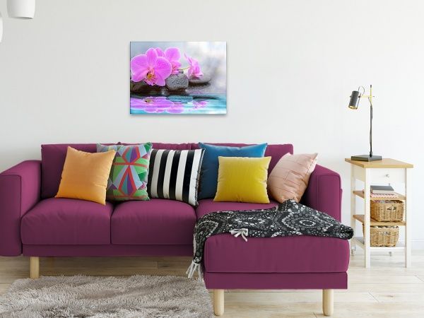 Репродукция Orhids 35x50 см RozenfeldArt 