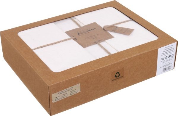 Комплект постільної білизни Adriatic milky 2.0 молочний SoundSleep 