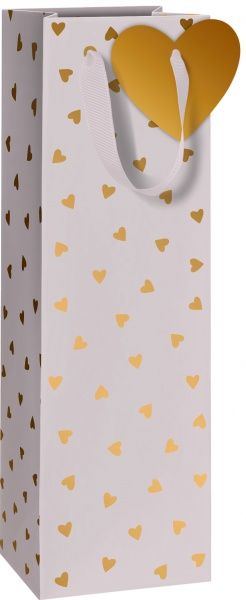 Пакет подарочный Ama light red 11x10.5x36 см STEWO