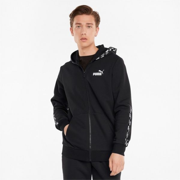 Джемпер Puma PUMA POWER FZ Hoodie 58939601 р. 2XL чорний