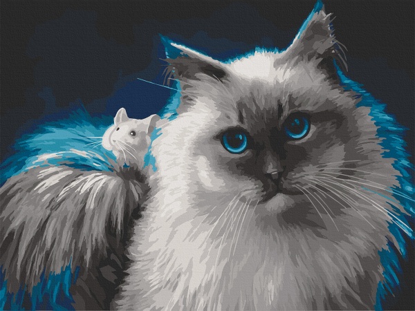 Картина за номерами Цікава дружба 11630-AC 40х50 см ArtCraft 