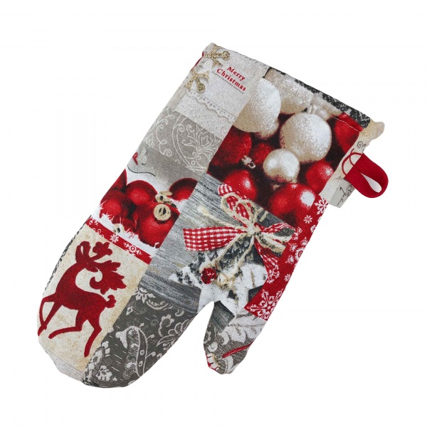 Рукавица Holiday 16x36 см красный Прованс 