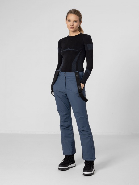 Брюки 4F WOSKI TROUSERS SPDN001 H4Z22-SPDN001-32S р. M серо-синий