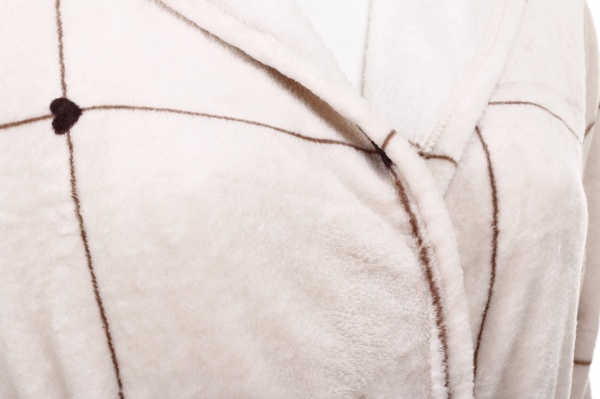 Халат с микрофибры La Nuit Cell р. S кремовый